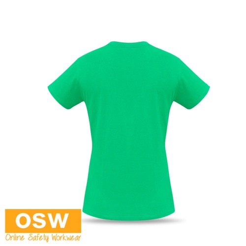 Womens Ice Short Sleeve Tee Ribbed Neck Band Long Lasting & Durable T10022 - Picture 7 of 49