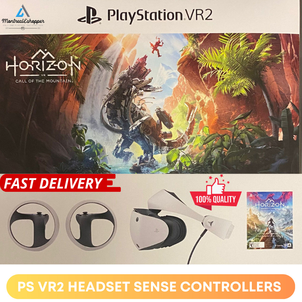 Sony PlayStation VR2 CFI-ZVR1 Horizon Call Of The Mountain Bundle