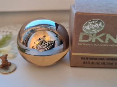 Parfum Miniatur DKNY, Donna Karan, Golden Delicious, 15 ml EdP Spray & Box