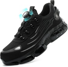 Safety Trainers, Steel Toe Cap Work Trainers for Men Women, Comfortable Lightwei
