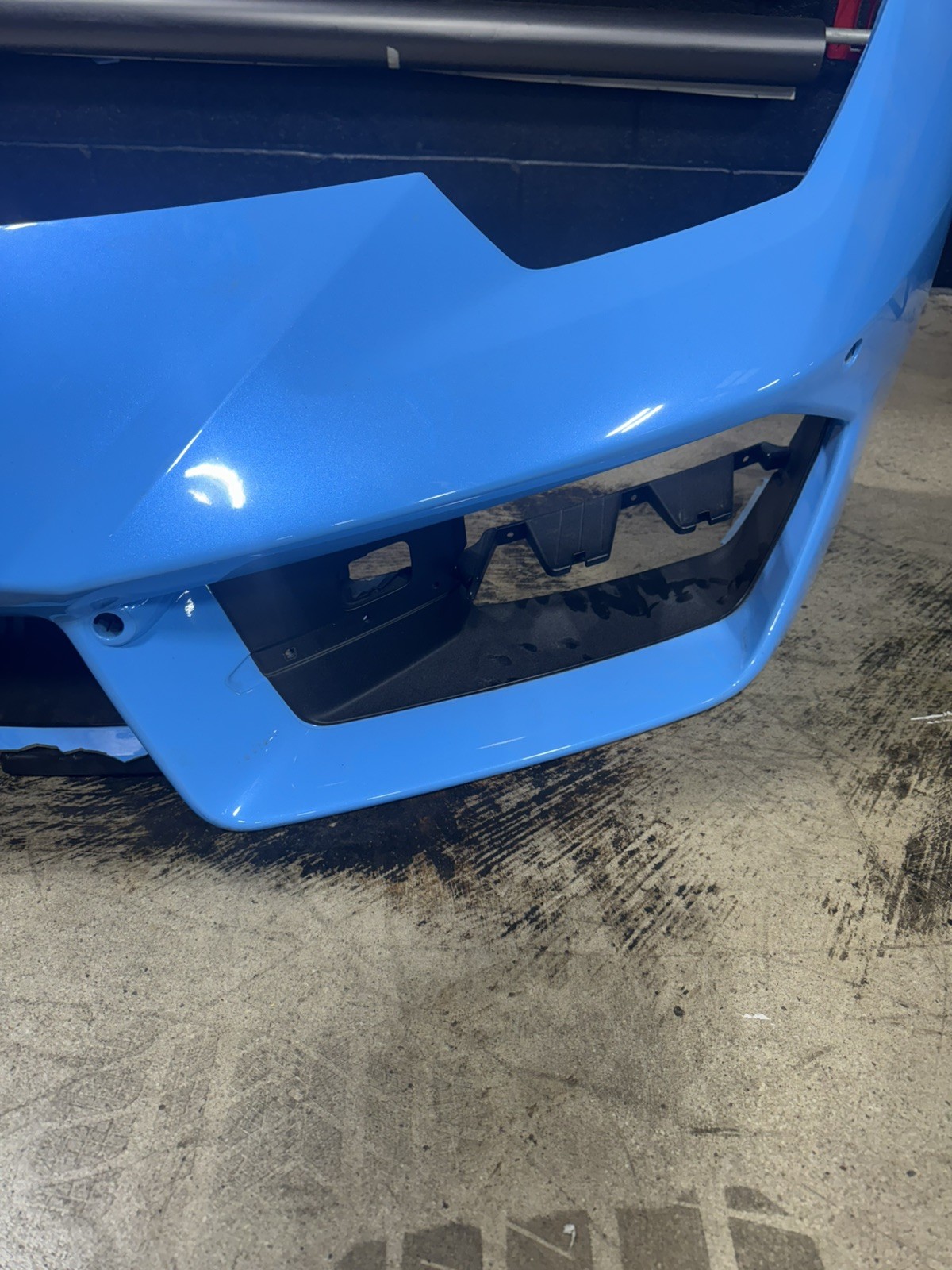 2016-2020 LAMBORGHINI HURACAN LP-580 FRONT BUMPER COVER OEM 4T0807113A DAMAGED