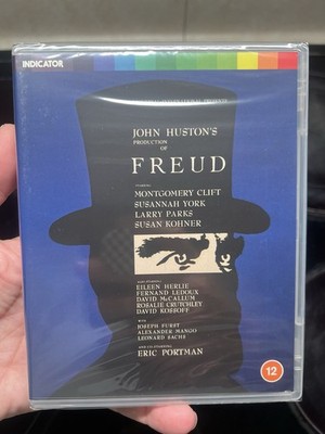 FREUD (1962, REGION B Blu Ray) Indicator Limited Ed w/Booklet. John Huston-NEW!