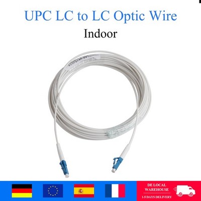LWL-Kabel Glasfaserkabel LC/UPC zu LC/UPC Simplex Einmoden 1-Kern Innen 100m