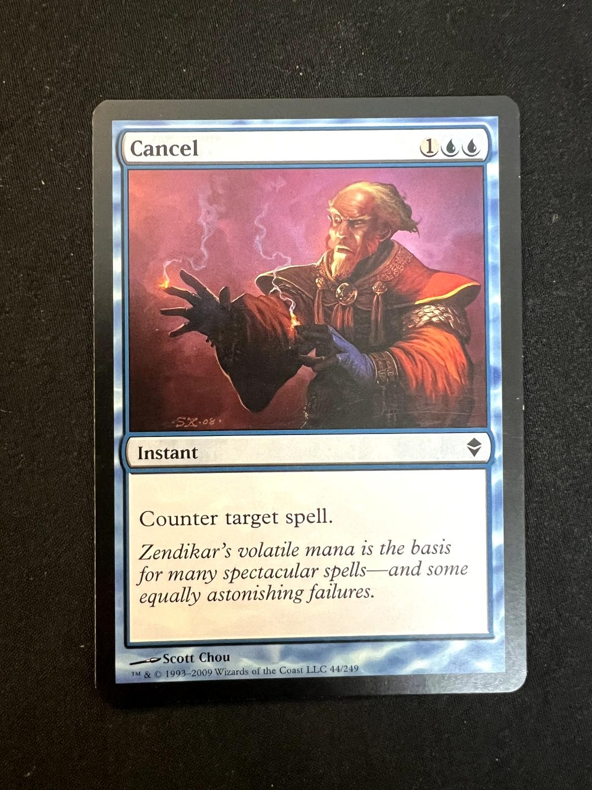 Cancel 44 C Zendikar Magic: The Gathering MP