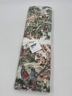 POTTERY BARN FANTASTICAL FOREST  TABLE RUNNER  MULTI 18” x 108" NEW