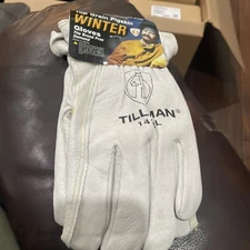 Tillman 1412 Fleece Lined Top Grain Pigskin Winter Gloves Large