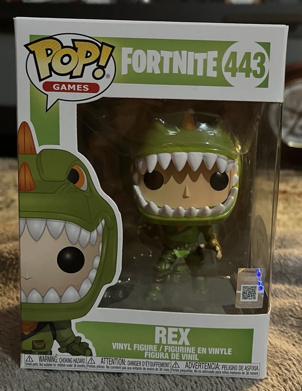 Funko Pop! Vinyl: Fortnite - Rex #443 Pop! Games Video Games Vinyl Figure
