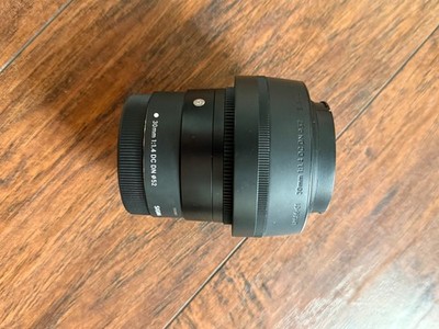 Sigma 30mm 1.4  Lens for Canon EF-M - DC DN Contemporary Aspherical