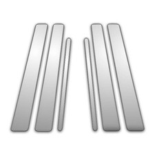 Diamond Grade 6pc Stainless Steel Pillar Post Covers For 2007-2017 Kia Rondo