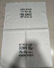 NEW Dog Funny Hand Towels 16 24  