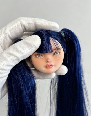 OOAK Ever After High doll Repaint Custom Art Doll Head ~Only the Head