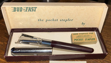 VTG 1950/60s Duo-Fast Pocket Pen Stapler-Work...
