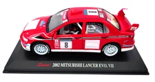 Saico 1:32 Diecast Mitsubishi Lancer Evo VII Rally Car McRae-Style Livery 2002