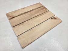 17" Set Of 4 Hard Maple Lumber Wood Kiln Dried Board Slab