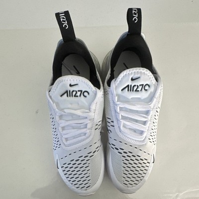 Nike Air Max 270 White Black AH6789-100 Women's Low Top Sneaker 2017