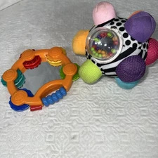 Baby Rattle Grab And Shake. Development Learning Toys.