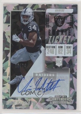 2018 Panini Contenders Rookie Cracked Ice Ticket 3/24 Chris Warren III Auto 03xg