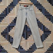Vintage 1993 Levis SilverTab Light Blue Jeans Loose Fit Size 29x34 Made in USA