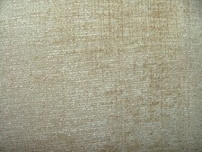 24 Meter creme schwer entflammbarer Chenille-Stoff - Polster und Kissen Verwendung