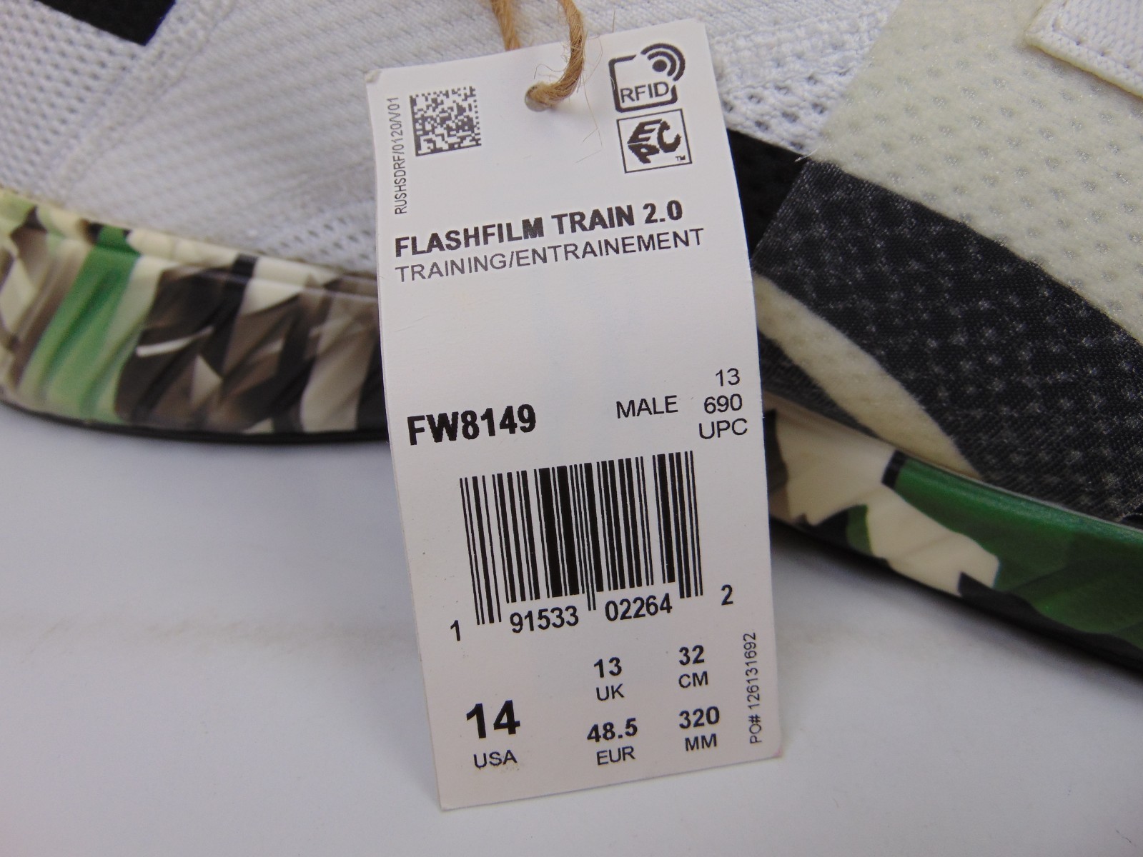 NEW! Reebok FLASHFILM Train 2.0 Mens Training Sneakers Size 14.0 M Running Shoes