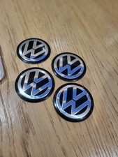 V W Volkswagon 60mm Centre Cap Badges T4 T5 Transporter Campervan Wheel Cap Aloy