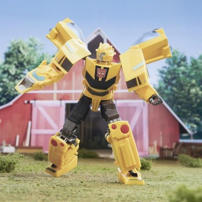 Toy EarthSpark Deluxe Class Bumblebee 12.5 cm Action Figure, Robot Toy for Ch...