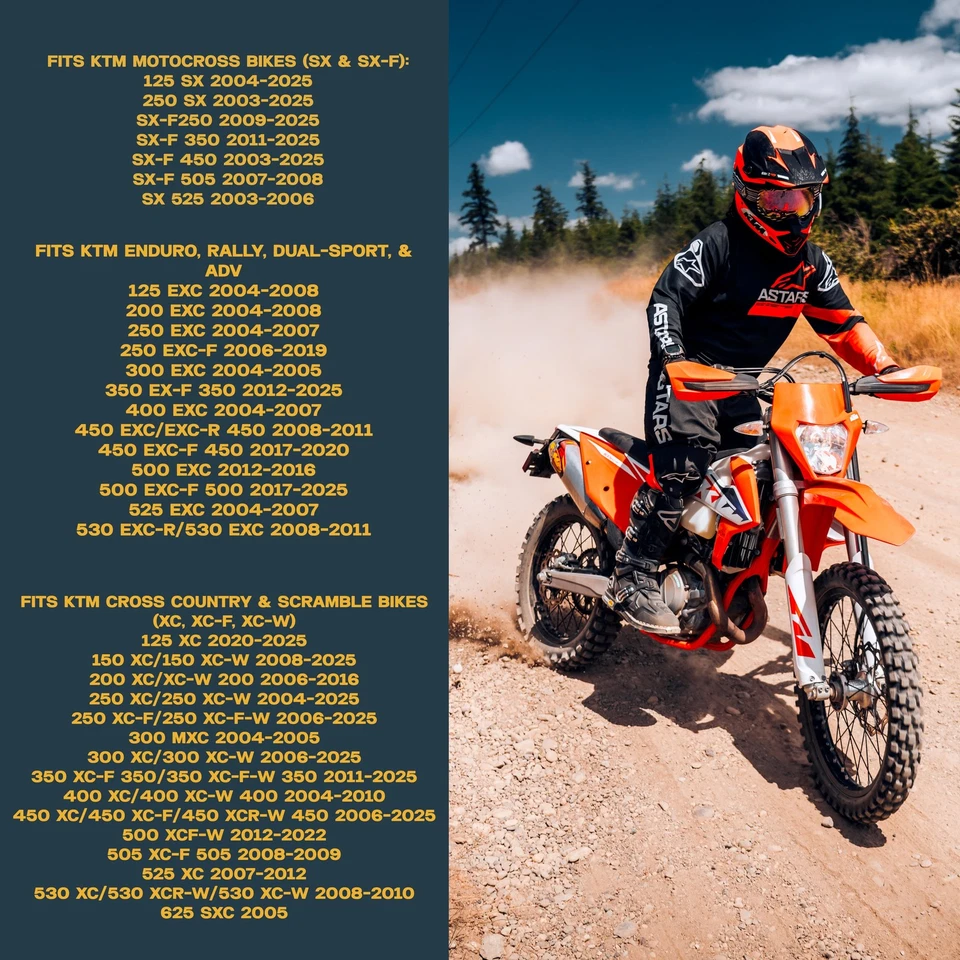 KTM SX/SXF/XC/XCF/EXC 125/200/250/300/350/450/500/525 2003-2025 Brake Pad Set - Image 2 of 4