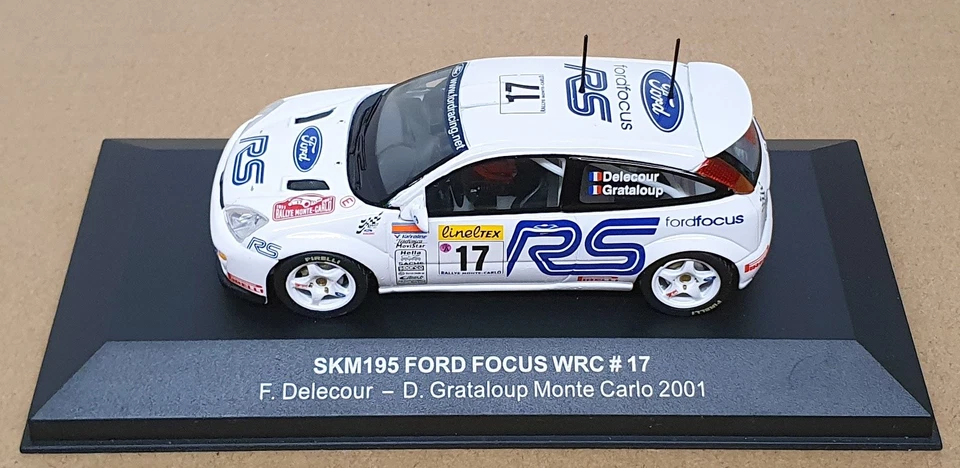 Skid Vitesse масштаб 1/43 SKM195 - Ford Focus WRC #17 Monte Carlo 2001 - Изображение 4 из 4