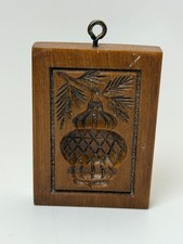 Casa sulla collina albero di Natale bulbo ornamentale ramo di pino stampo per biscotti Springerle