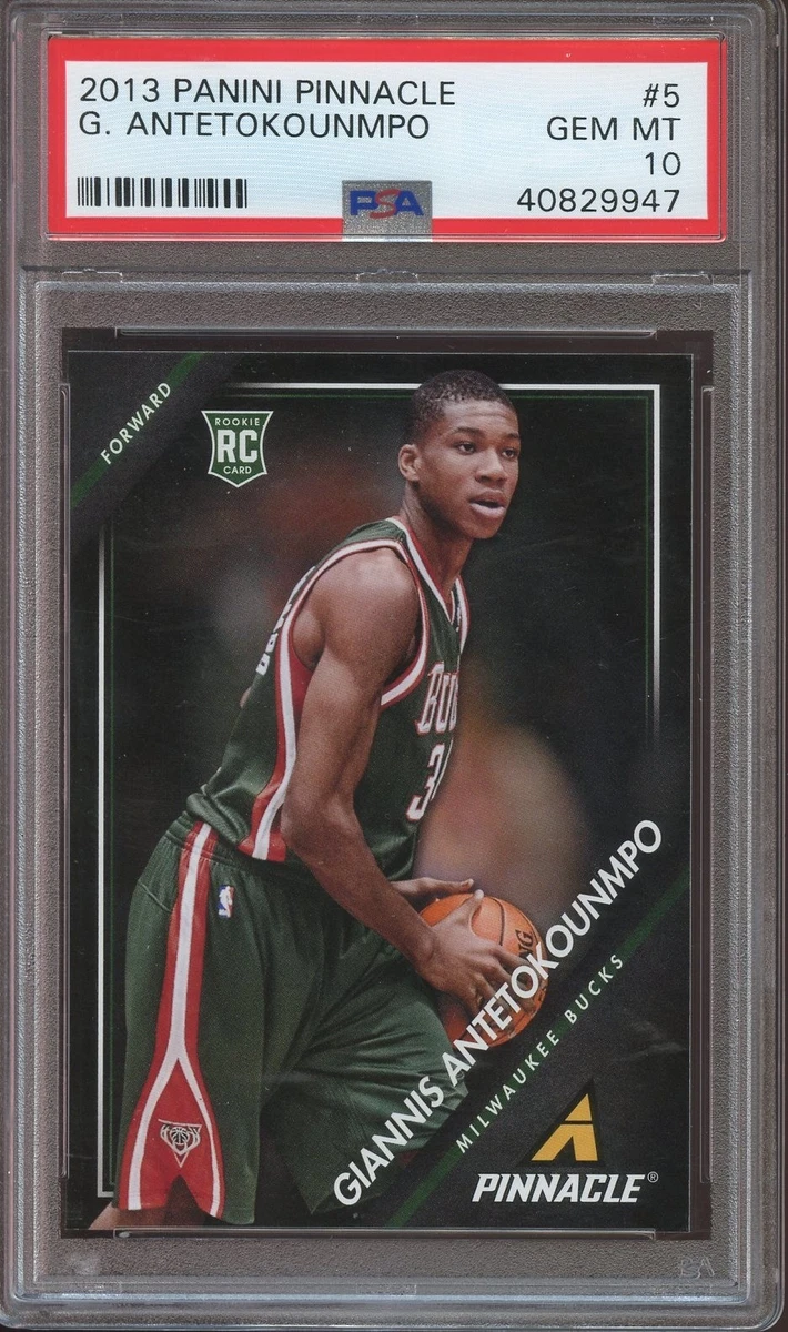 Panini Giannis Antetokounmpo 10 Graded Basketball Sports Trading
