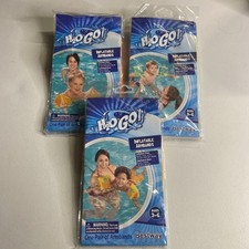 H2O GO Inflatable Armbands Brand New Lot Of 3 - Ages 3-6