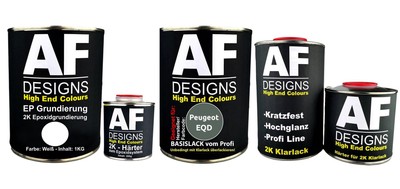 FÜR Peugeot EQD Vert Briere 3.7L Autolack SET 2K Epoxid Grundierung Klarlack