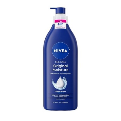 NIVEA Original Moisture Body Lotion with Vitamin E, Body Lotion for Dry Skin, 16
