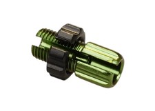 Dia-Compe M10 bicycle brake lever threaded barrel adjuster - GREEN