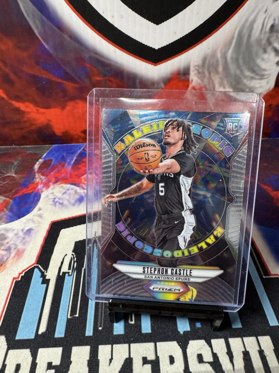 2024-25 Prizm Stephon Castle Kaleidoscopic Rookie RC Spurs | eBay