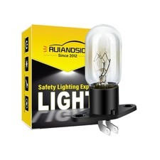 Ruiandsion Microwave Bulb Z187 Base 250V 2A 25W Lamp Z187, Clear 