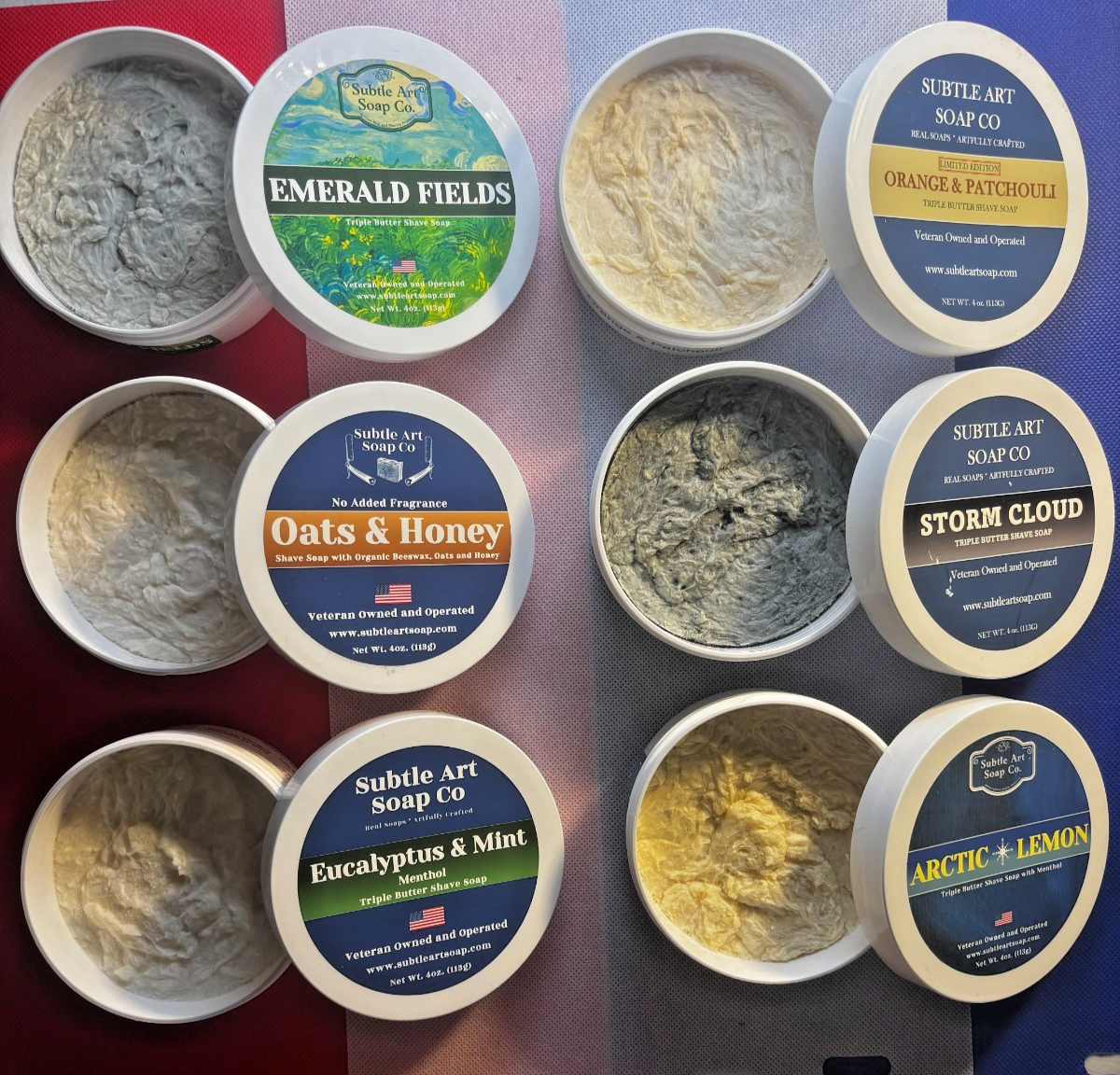 Subtle Art Soap Co. Shave Sets, Soap, and Splashes - Pick and