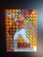 2021 Panini Mosaic Rookie Ryan Mountcastle #245 (RC) Reactive Orange Color Match
