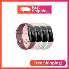 4 Pack Bands Compatible with Fitbit Inspire 2 Bands for Women Men, Adjustable Re