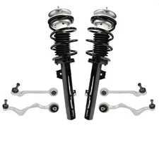 F Control Arms Loaded Coil Spring Struts For 07-11 BMW 328i Rear Wheel Drive 6pc