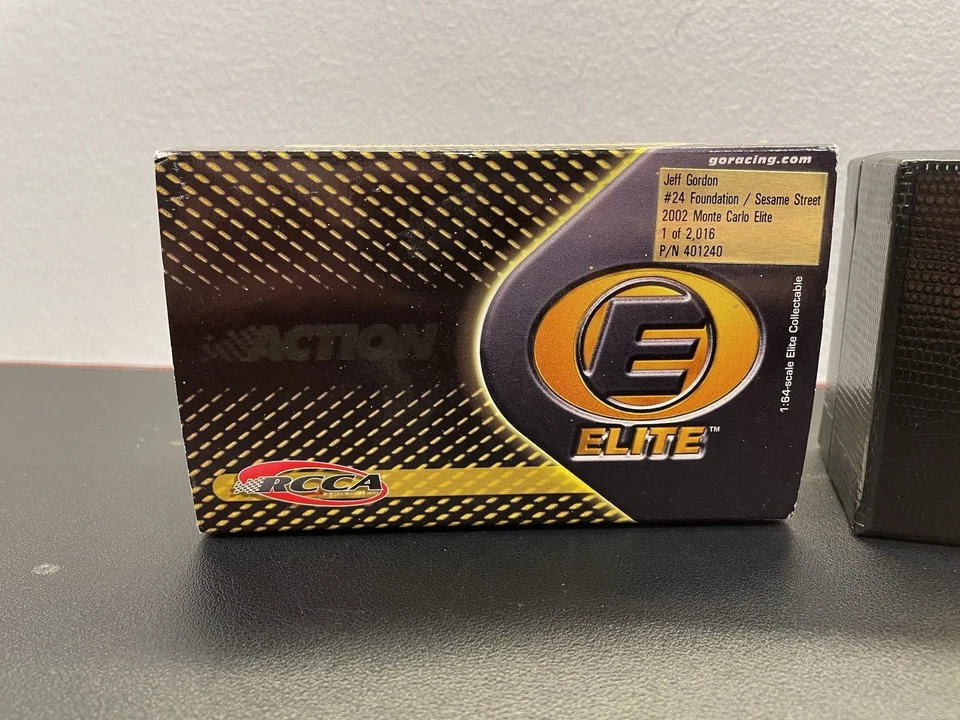 1:64 Jeff Gordon #24 Foundation Sesame Street 2002 Monte Carlo Elite 1 of 2,016 - Image 3 of 3