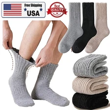 Wool Boot Socks Thermal Winter Warm Thick Cozy Hiking Socks for Men Women Gifts