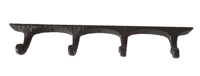 UMBRA William Harvey Design Black Wall Hook Rack HD Coat Hanger Rustic Vtg Style
