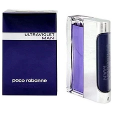 ULTRAVIOLET by Paco Rabanne  for Men 3.3 / 3.4 oz EDT Cologne Spray NEW in BOX