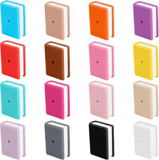 , 16 Pack Shaped Silicone Beads Focal Bead Character Loose for Keychain Making