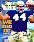 Jim Flanigan Notre Dame signed autograph 8x10 football photo Irish 1993 SI Cover
