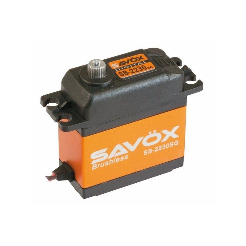 Servo SB-2230SG Savox avec pignons en acier et couple de 42kg