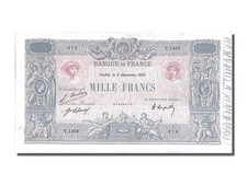 [#201425] Banknote, France, 1000 Francs, 1 000 F 1889-1926   Bleu et Rose  , 192