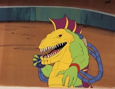 STREET SHARKS Original  Animation Production Art Cel  DIC