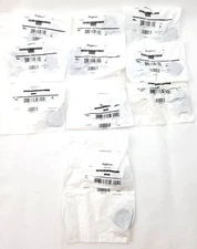 Lot of 10 Hoffman AS-050 1/2" Conduit Hole Seals Steel Gray For N3R Enclosures